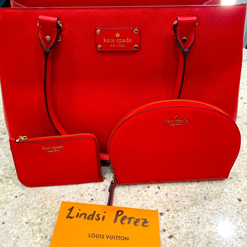 NWT Kate Spade Purse with extras!